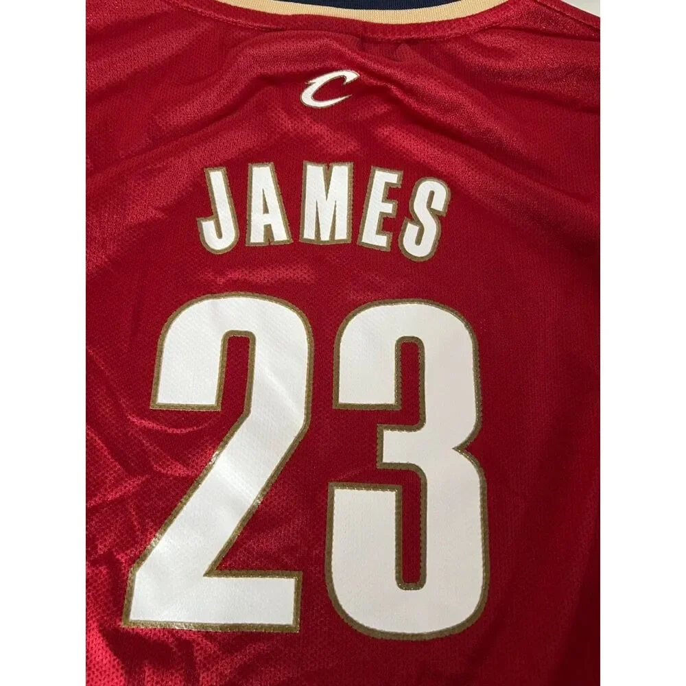 Adidas Cleveland Cavaliers Lebron James #23 jersey. Size XLY (18-20).